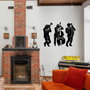 Wallity Münis Accesorio Decorativo de Pared de Metal Negro